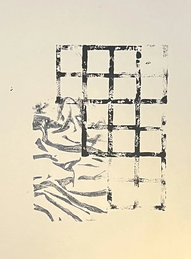 prints produced with objects from my surroundings — print