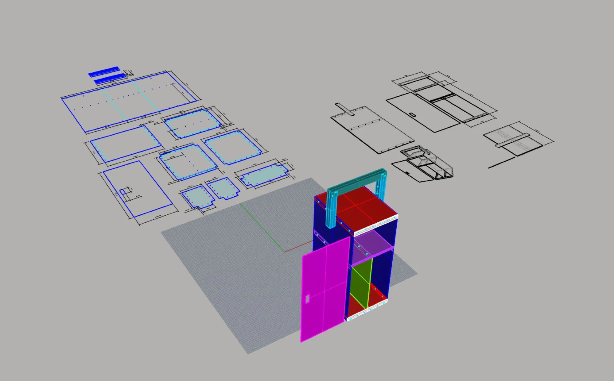 Fictitious Client IKEA — Sheet Metal Furniture Element, image 2