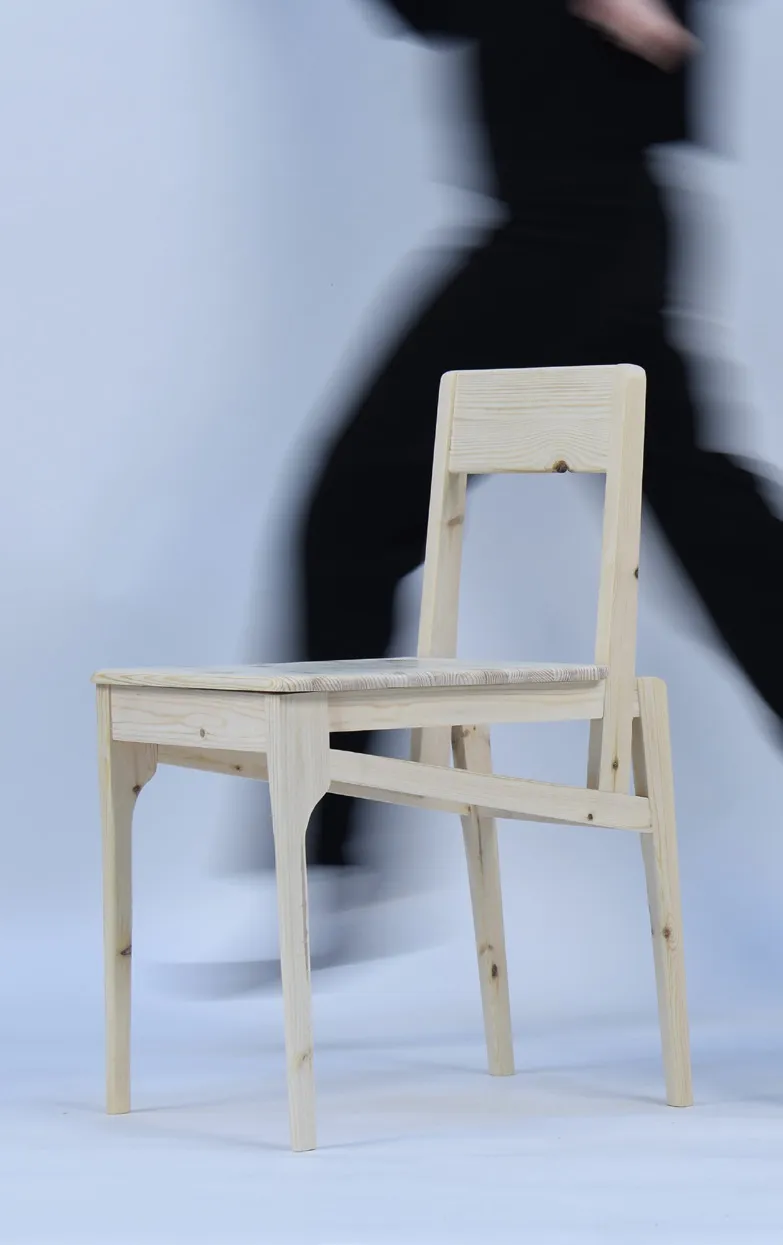 wood chair, image 6