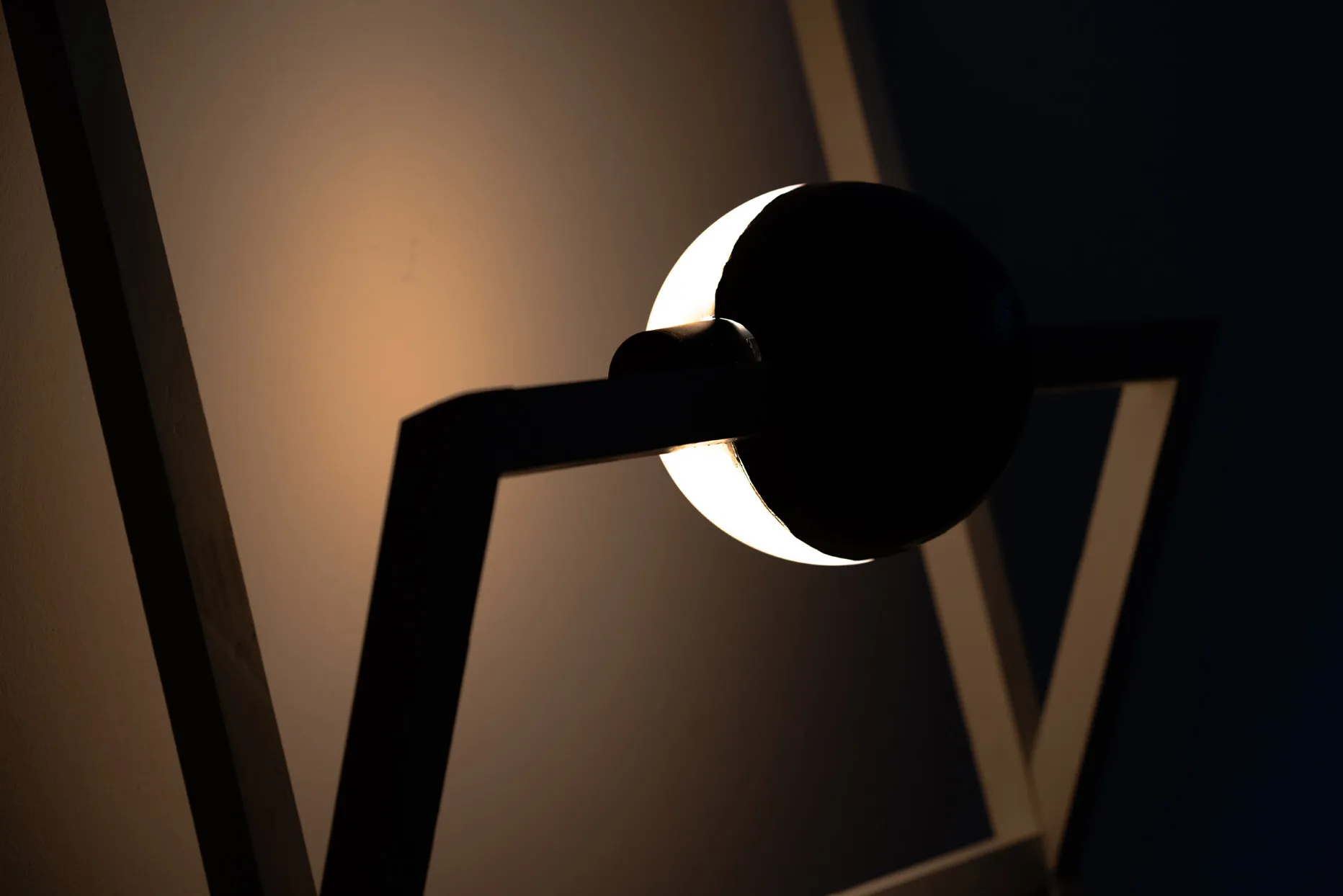 framed rotating light — lighting